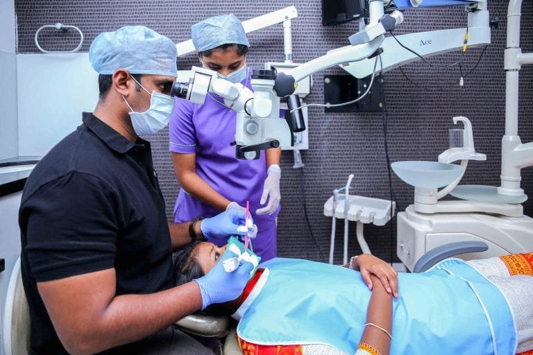 Microscopic Dentistry at best dental clinic in coimbatore